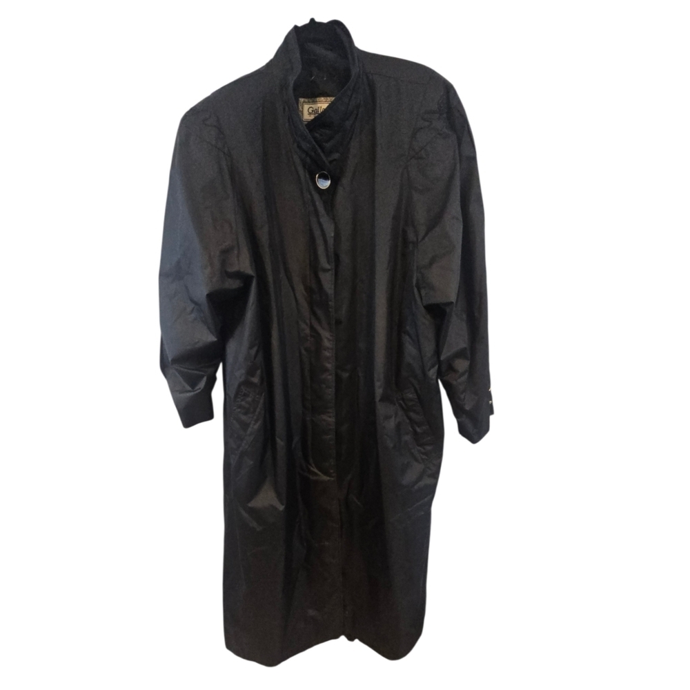Vintage Gallery Size 26W Long Maxi Rain Jacket